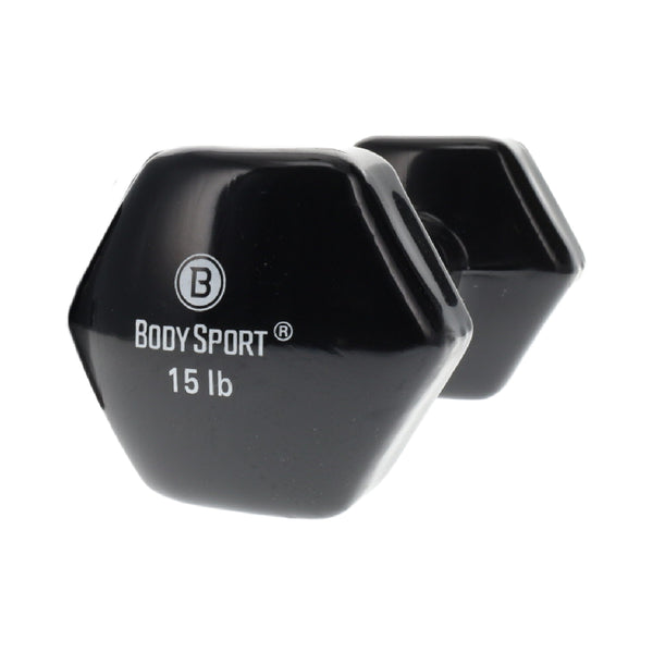 BodySport® Vinyl Dumbbells