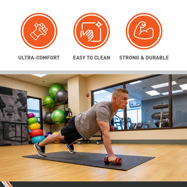BodySport® Vinyl Dumbbells