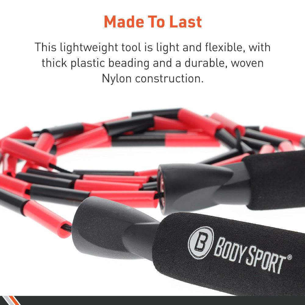 BodySportยฎ Beaded Jump Rope โ BodySportยฎ