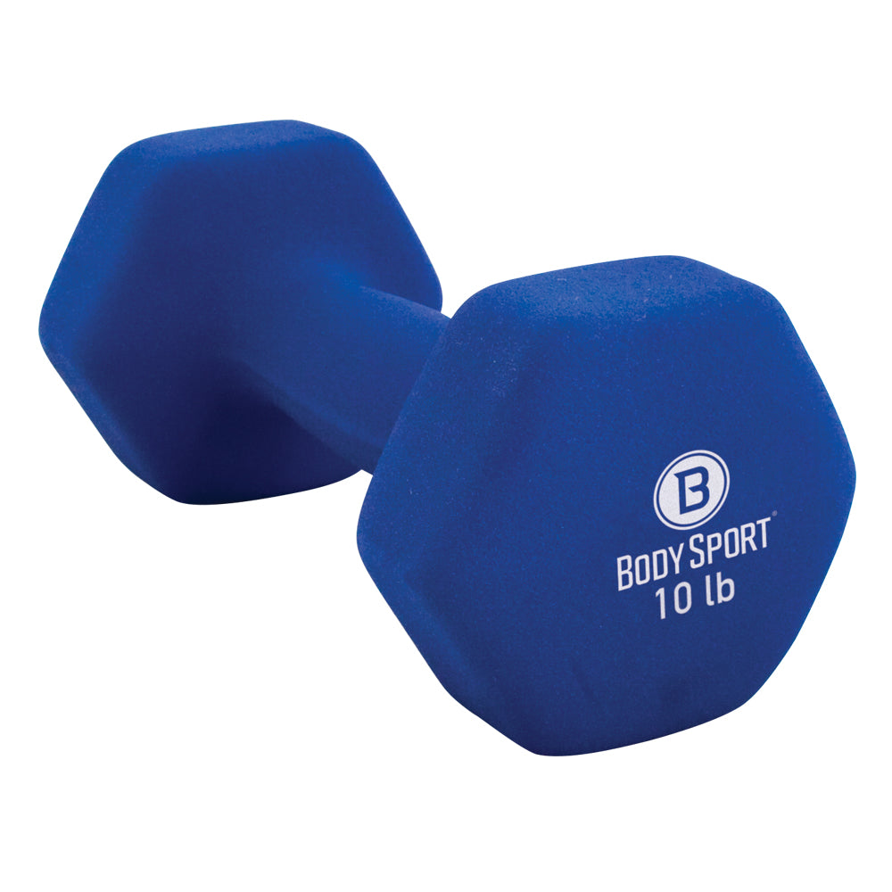 Body sport 10 top lb dumbbells