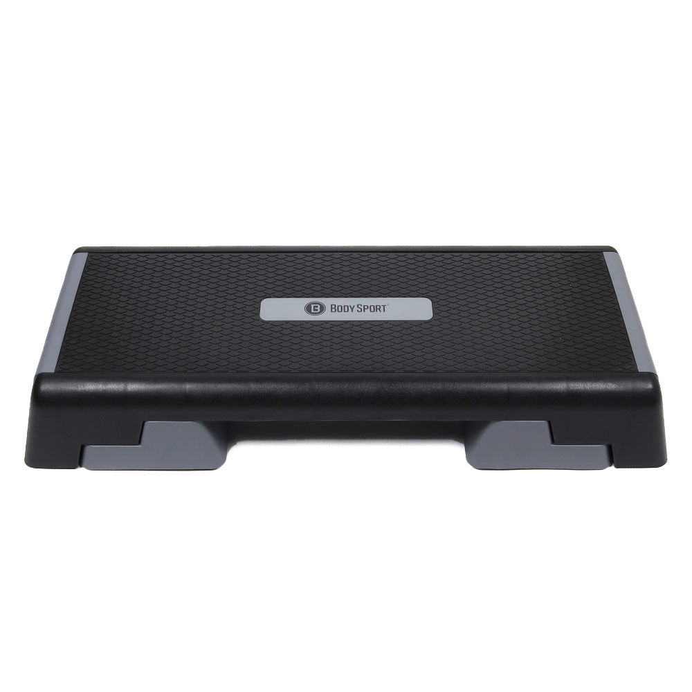 BodySport® Aerobic Step Platform, Gray/Black – BodySport®