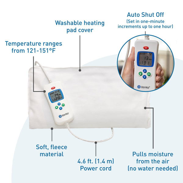 BodyMed&reg; Digital Moist Heating Pad