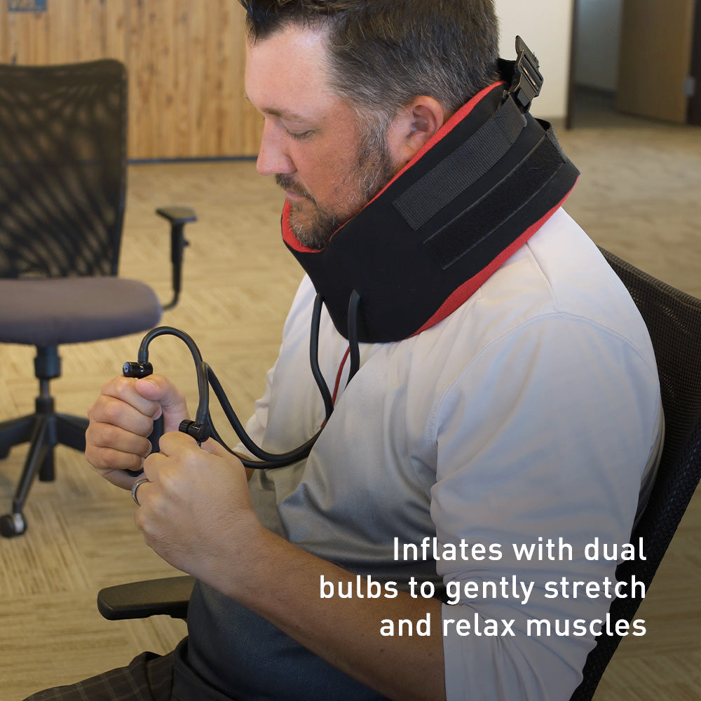 BodyMed® TracCollar, Inflatable Neck Traction Device – BodySport®