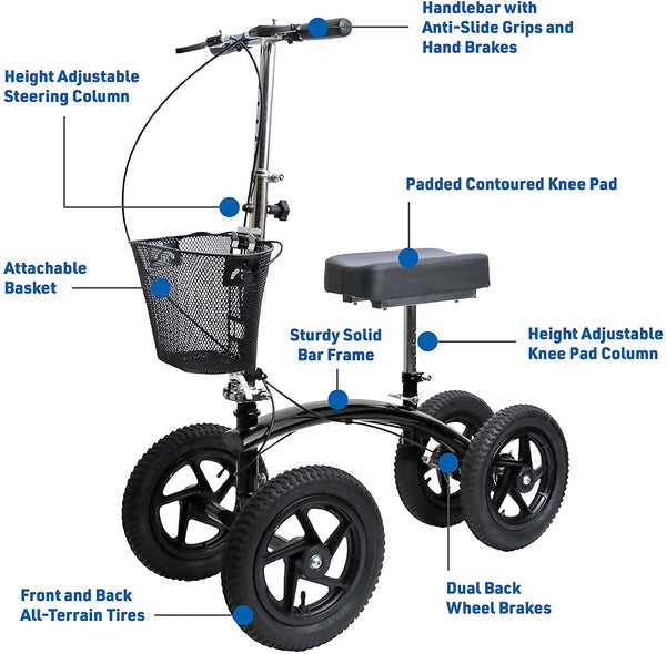 BodyMed&reg; All-Terrain Knee Walker