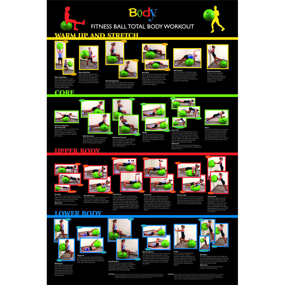 Body Sport&reg; Exercise Ball Poster