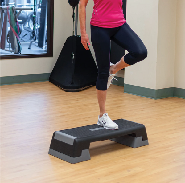 Body Sport&reg Aerobic Step Platform, Gray/Black