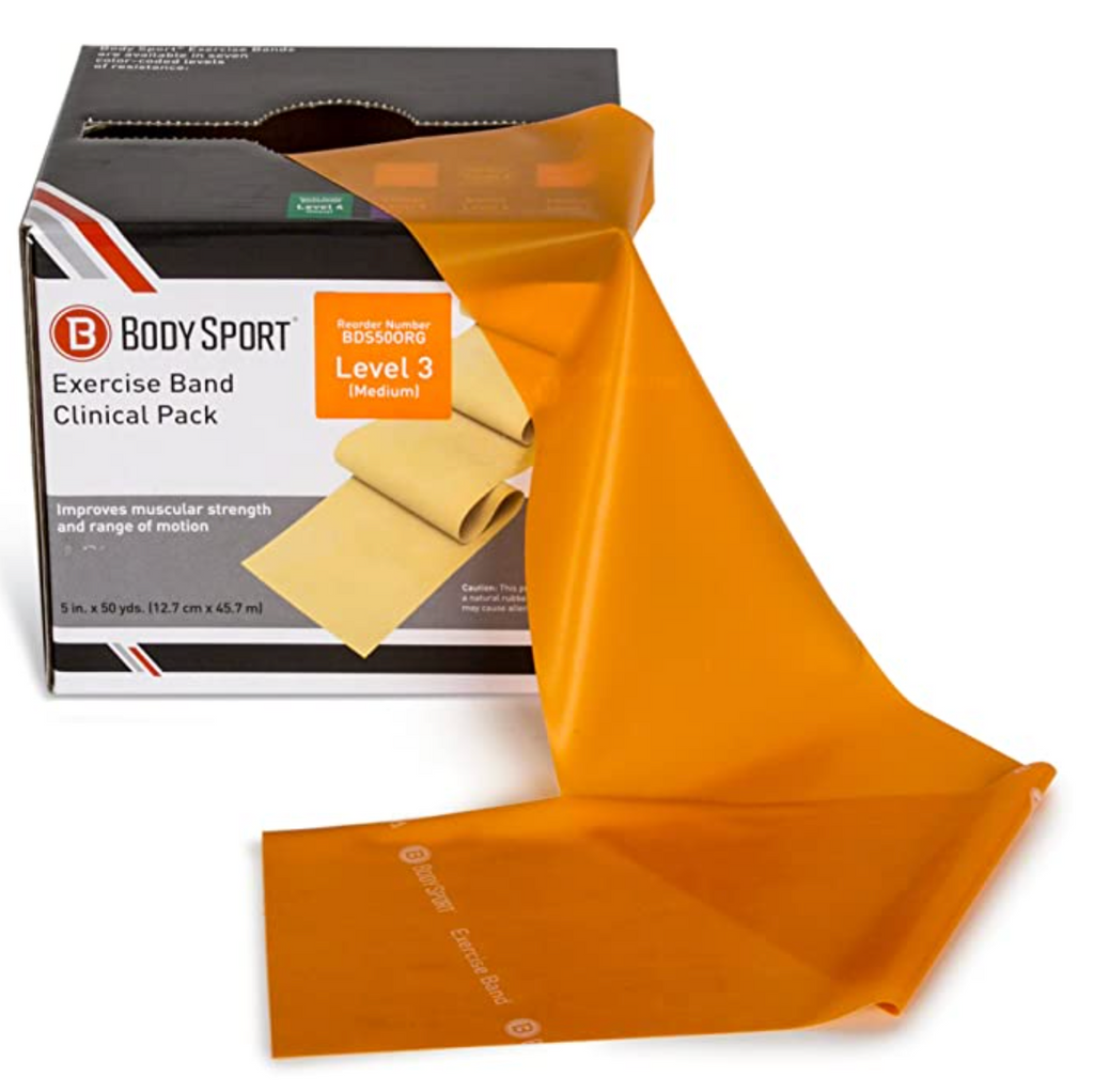 BodySport 5 Wide Bulk Exercise Resistance Bands BodySport