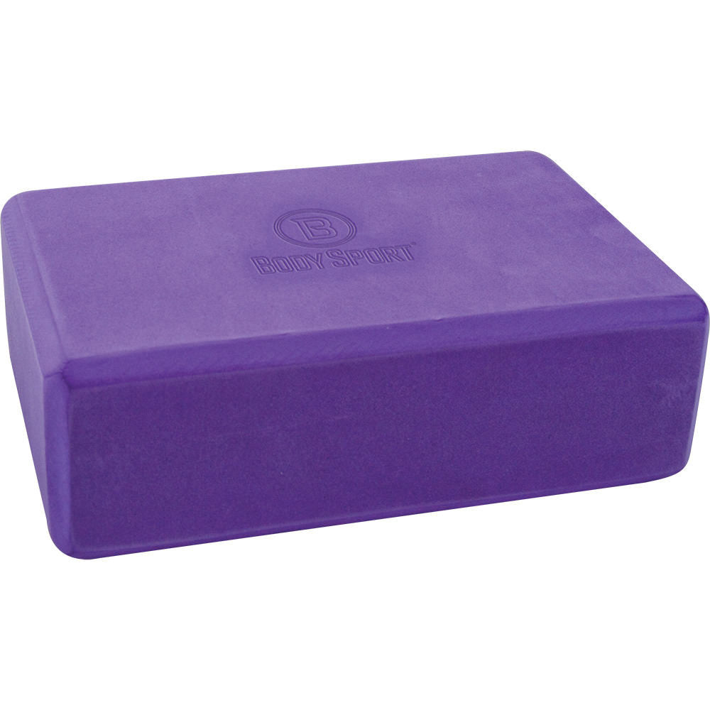Recycled Foam Yoga Block Paisley Purple / 4 x 6 x 9