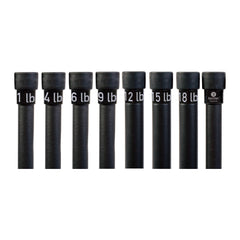 BodySport&reg; Weighted Bars, Black